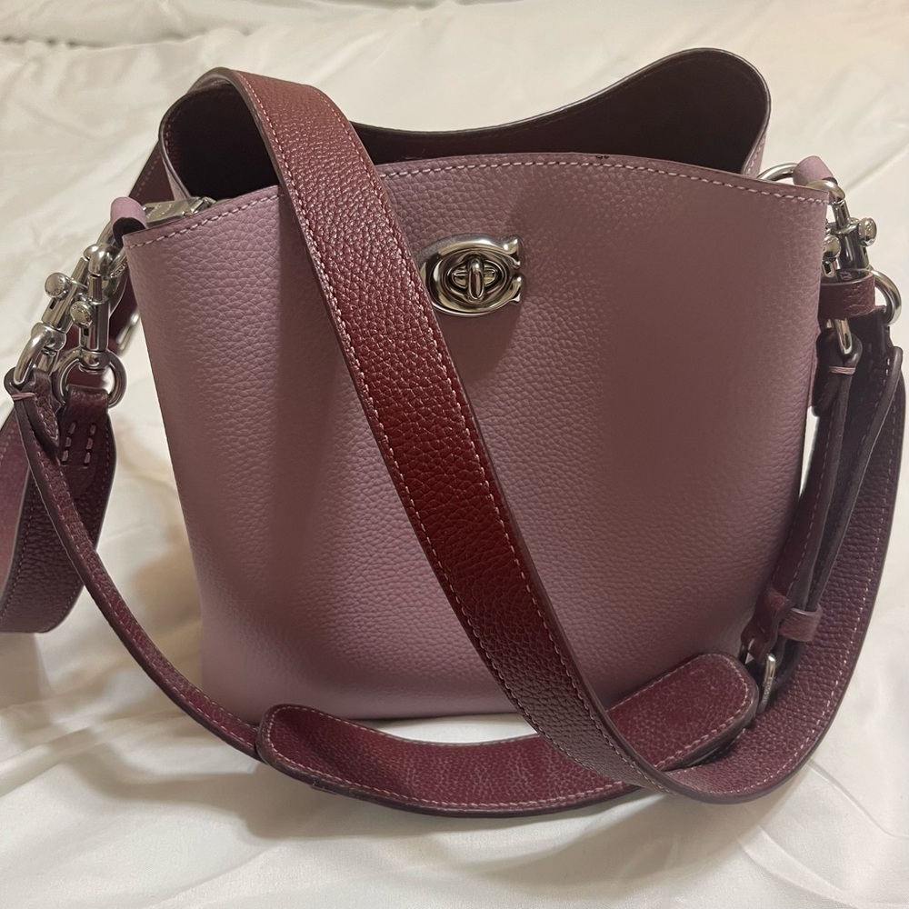 Coach Pebble Leather Willow Shoulder Bag